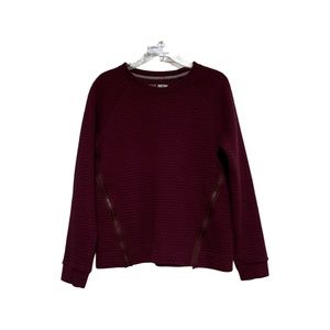 Women’s Tactical 5.11 Quilted Long Sleeve Victoria Top in Red Sz MD